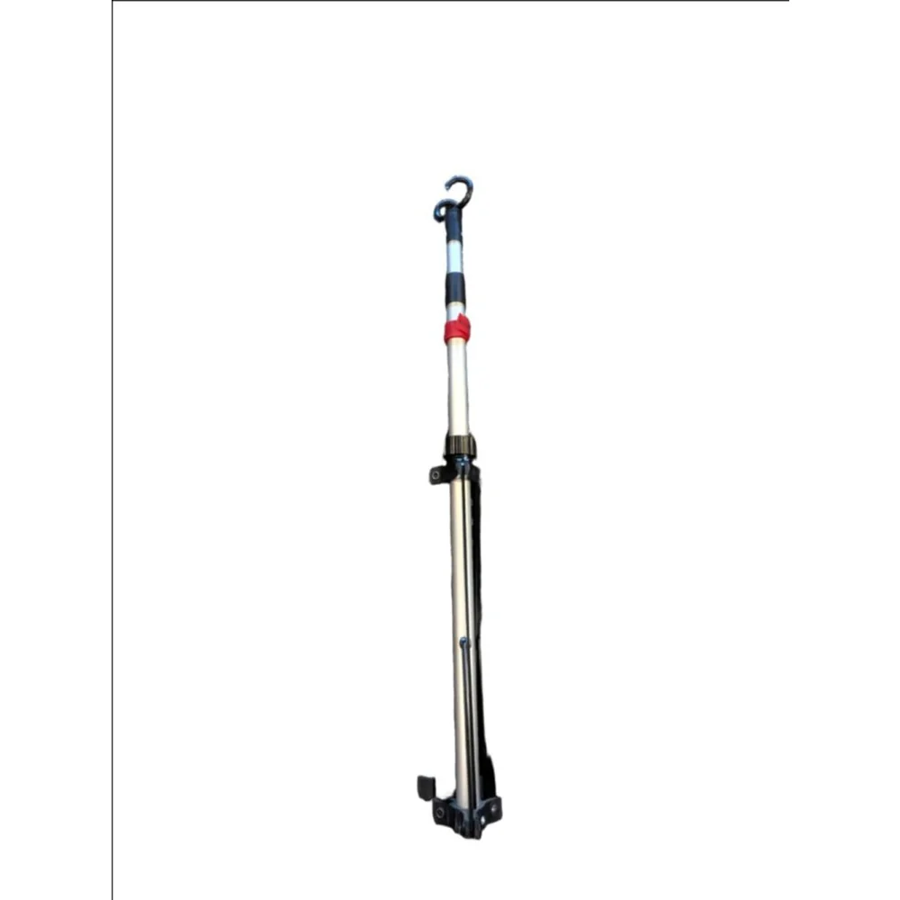 SHARPS Pitch-It Tripod IV Pole Silver Black Collapsilible